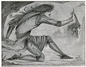 Perseus és a Gorgó alkotó: Aubrey Beardsley