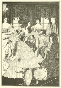 A Beaux-i és Belles-i csata alkotó: Aubrey Beardsley