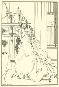 A Coiffing alkotó: Aubrey Beardsley