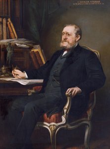 Dr. Karl von Stremayr, a Legfelsőbb Bíróság elnöke alkotó: August Eisenmenger