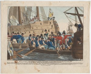 8-án Bonaparte Napóleont az angolok foglyaként hozzák a Bellerophonból Northumberlandbe.