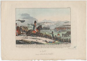 Orosz támadás a dryssai beágyazott táborból 1812. július 15-én