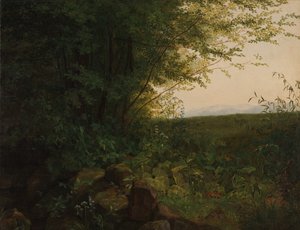 Az erdő szélén kb. 1820. alkotó: August Heinrich