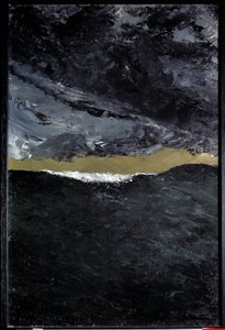 Hullám VII. August Strindberg festménye (1849-1912) Ec. Beperelték.