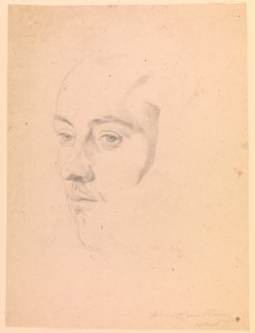 Harro Harring portréja alkotó: August Krafft