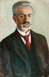 Bernhard Köhler portréja alkotó: August Macke