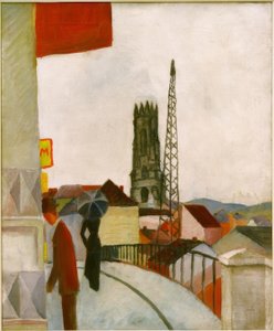 Fribourg katedrális Svájcban alkotó: August Macke