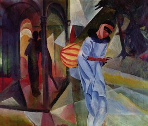 Pierrot alkotó: August Macke