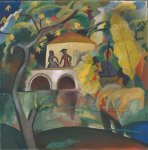 Rokokó alkotó: August Macke