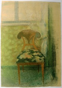 Szék az ablak mellett alkotó: August Macke