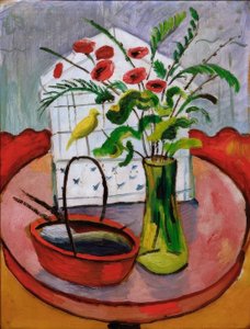 Vogelbauer alkotó: August Macke