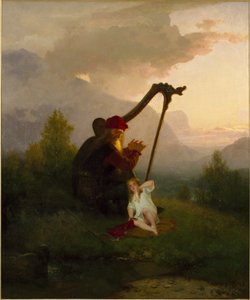 Heimer király és Aslög alkotó: August Malmström