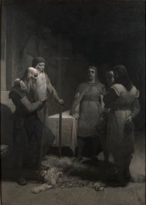 Frithiof saga: Bele király és Thorsten Vikingsson, 1880-as évek.