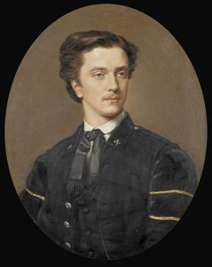 August Prinzhofer Portré Squire