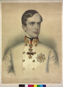 I. Ferenc József osztrák császár c. c.