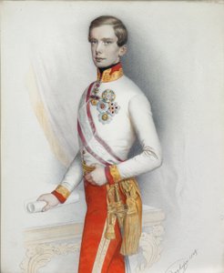 I. Ferenc József osztrák császár portréja, 1849.