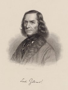 Carl Friedrich Zöllner zeneszerző portréja 1800-1860 , c. 1850.