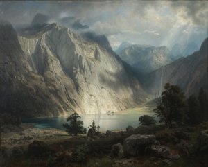 Obersee Berchtesgaden közelében