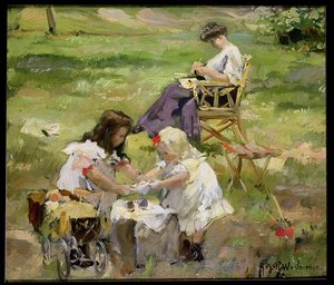 A Piknik alkotó: August Willem van Voorden
