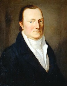 Ludwig von Manger, a rendőrség elnökének portréja, 1825 körül (olaj, vászon)