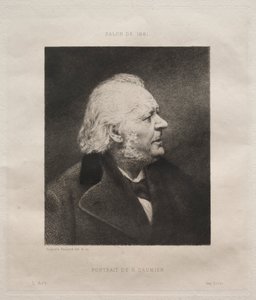 Honoré Daumier, 1881. alkotó: Auguste Boulard