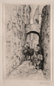 Törpe a keskeny utcában alkotó: Auguste Brouet