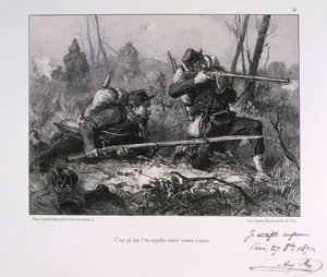 Francia katonák, Párizs ostroma, 1871