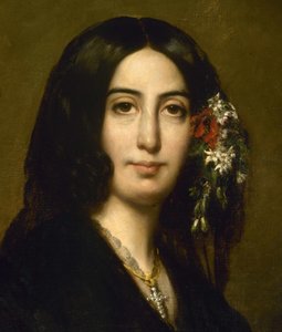 George Sand portréja, c. 1837.