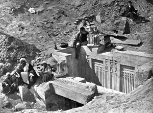 Memphis Saqqara, Egyiptom, 1893
