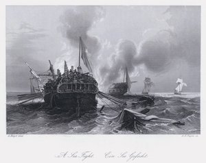 Tengeri harc (metszet)