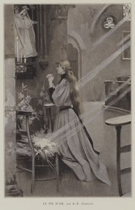 Illusztráció a Le Fil dOrhoz, Henry Greville
