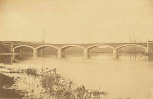 Villeneuve-Saint-Georges és Montargis közötti vonal, Loing-viadukt (Montargis közelében) alkotó: Auguste Hippolyte Collard