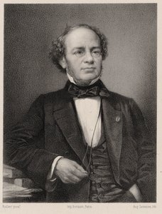 Jacques Fromental Halévy zeneszerző portréja 1799-1862. alkotó: Auguste Lemoine