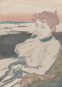 Lábadozó, Lepère asszony, 1892. alkotó: Auguste Lepere
