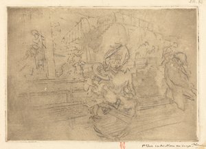 Indulás Greenwichbe (Depart pour Greenwich) alkotó: Auguste Lepere