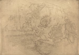 Indulás Greenwichbe Indulás pour Greenwich, 1891. alkotó: Auguste Lepere