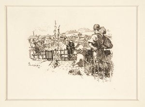 Kertészkedés alkotó: Auguste Lepere