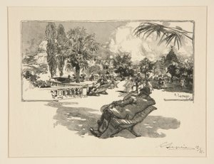 A Liberal Arts terasza alkotó: Auguste Lepere