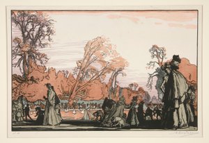 Le bassin des Tuileries (Tó a Tuileriákban)