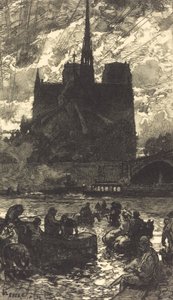 Vízfürdő a Notre-Dame L