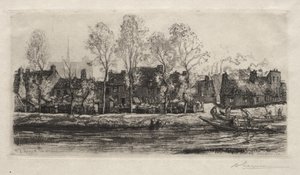 Amiens, a Somme partjai alkotó: Auguste Louis Lepère