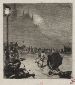Pont-aux-Doubles sarkán alkotó: Auguste Louis Lepère