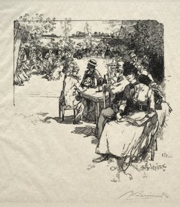 Bál a Point du Jour-ban alkotó: Auguste Louis Lepère