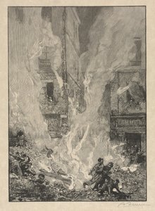 [városi tűz] alkotó: Auguste Louis Lepère