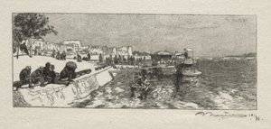 Bercy mólója alkotó: Auguste Louis Lepère