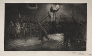 Call of the Night Sweepers alkotó: Auguste Louis Lepère