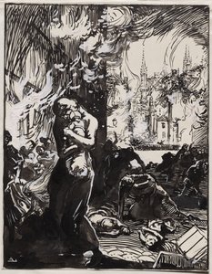 A louvaini tűz alkotó: Auguste Louis Lepère