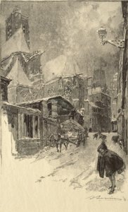 Rue des Barres alkotó: Auguste Louis Lepère