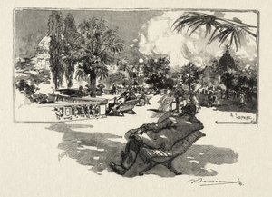 A Szabadmûvészetek Terasza alkotó: Auguste Louis Lepère