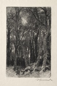 Le Bas-Breau alkotó: Auguste Louis Lepère